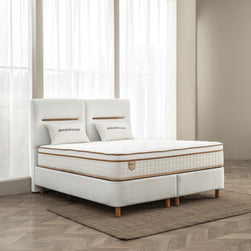 DH Opbergboxspring Oakline 160x200 Beige