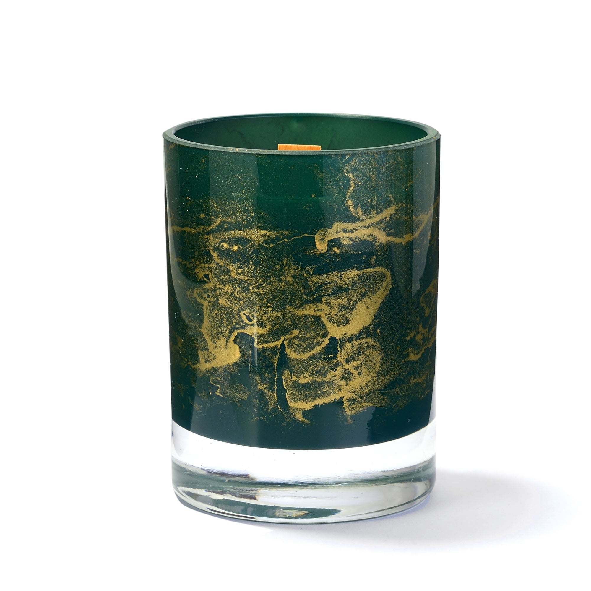 Terroso® Geurkaars Groen Marmer - Glas