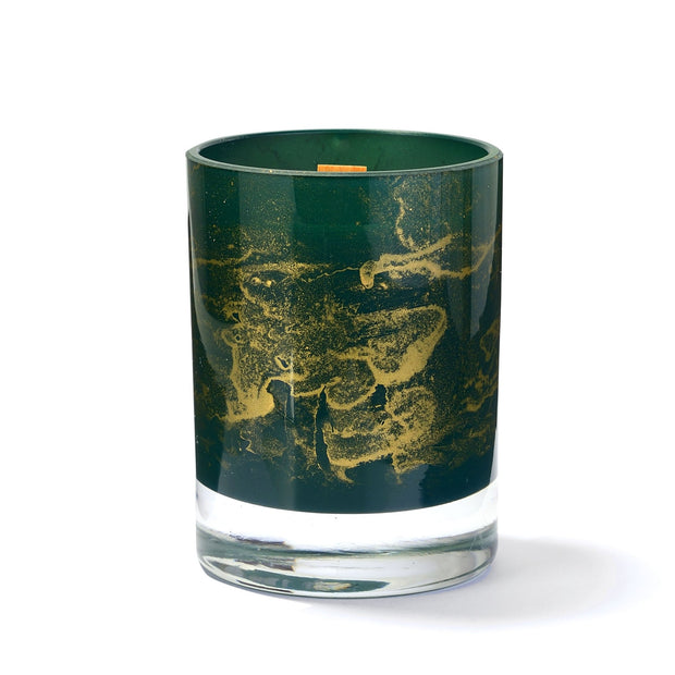 Terroso® Geurkaars Groen Marmer - Glas