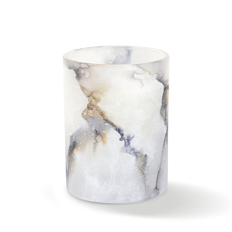 Terroso® Geurkaars IJs Marmer - Glas