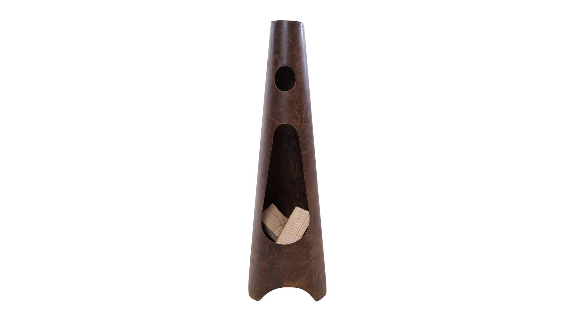 Thor Mini Vuurhaard Handgemaakt 110 cm Roest