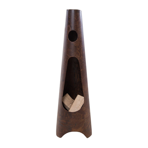 Thor Mini Vuurhaard Handgemaakt 110 cm Roest