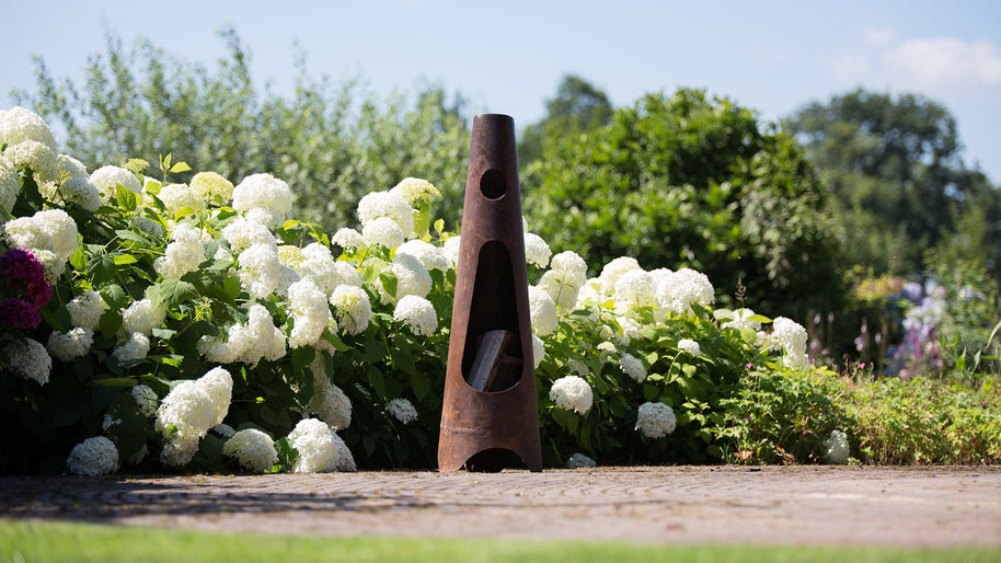 Thor Mini Vuurhaard Handgemaakt 110 cm Roest