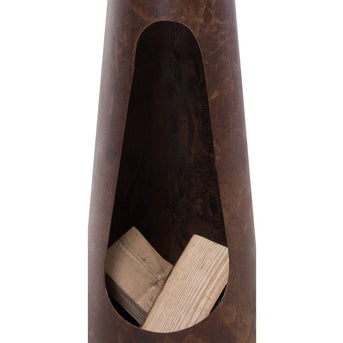 Thor Mini Vuurhaard Handgemaakt 110 cm Roest