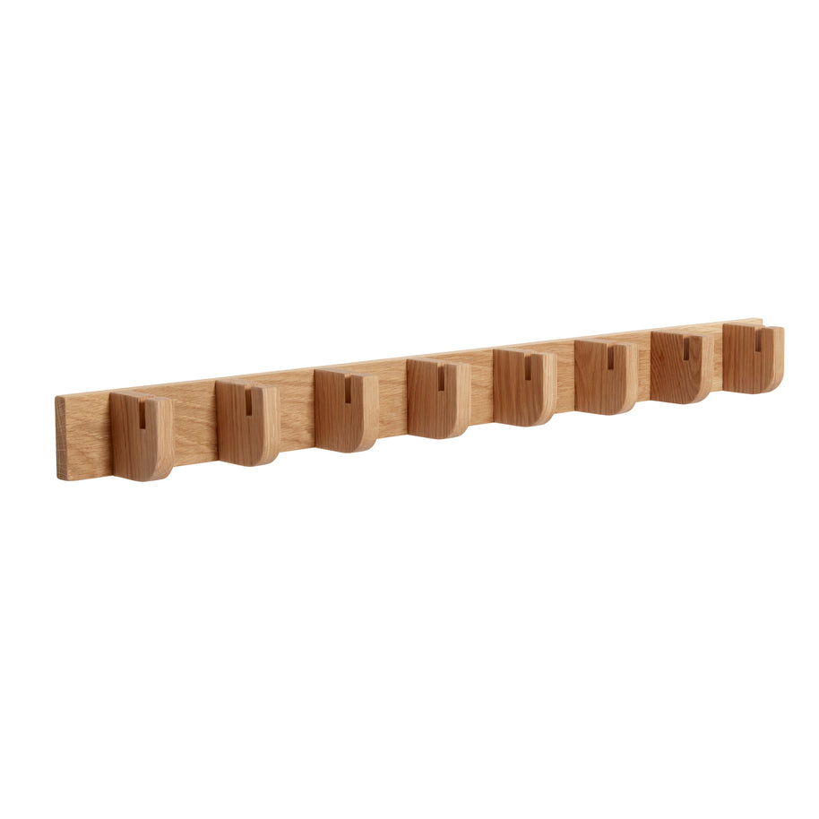Nomad kapstok 8 haken groot naturel
