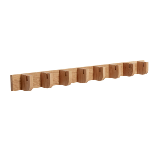 Nomad kapstok 8 haken groot naturel