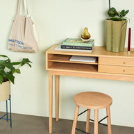 Nomad kapstok 8 haken groot naturel