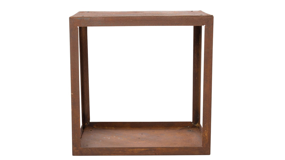 Hodr Handgemaakt Houtopslagbox 50 cm Roest