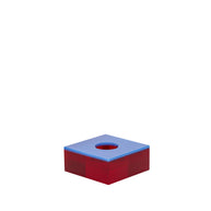 Flux theelichthouder blauw/rood