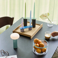 Modu kandelaars meerkleurig (set van 2)