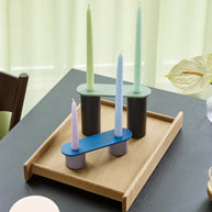 Modu kandelaars meerkleurig (set van 2)