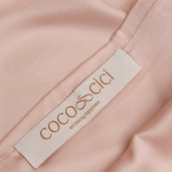 Coco & Cici - Eco Bamboe Kussensloop Poederperzik - 1 kussensloop 50x90