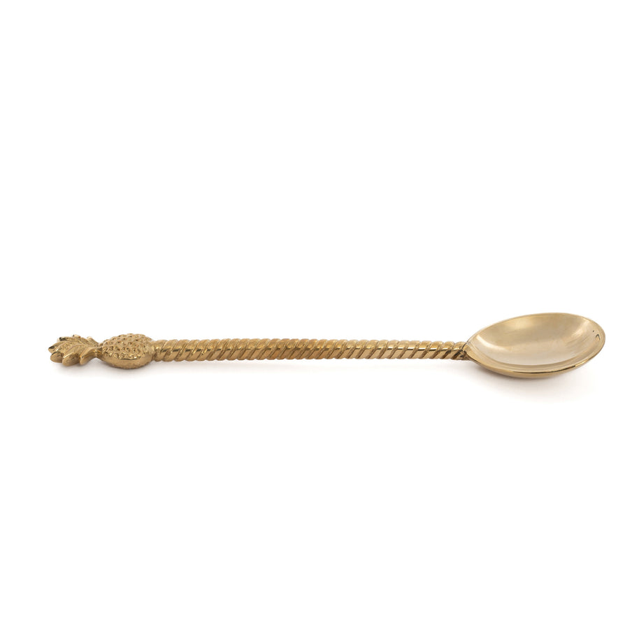 De ananassaladelepel - goud
