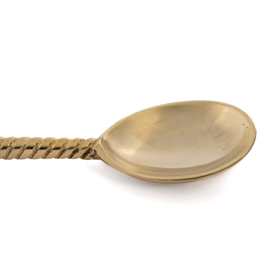 De ananassaladelepel - goud