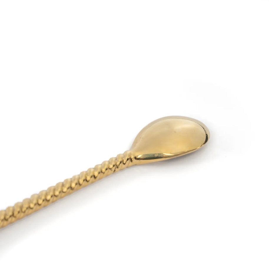 De lange palmboomlepel - goud