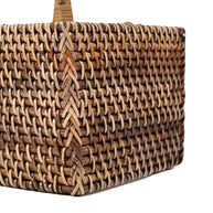 De rotan bestekhouder nr. 4 - naturel bruin