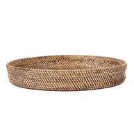 De Carry-All-dienbladen - natuurlijk bruin - L