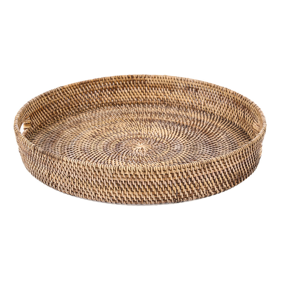 De Carry-All-dienbladen - natuurlijk bruin - L