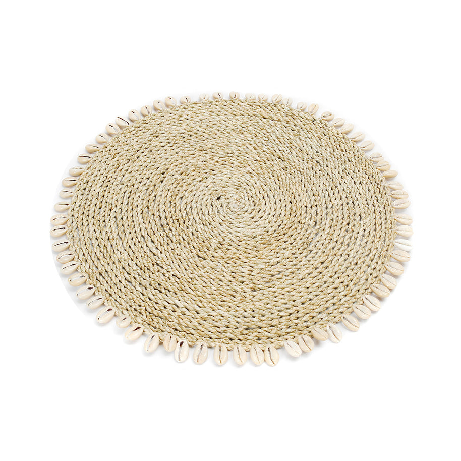 De zeegras schelp-placemat - naturel