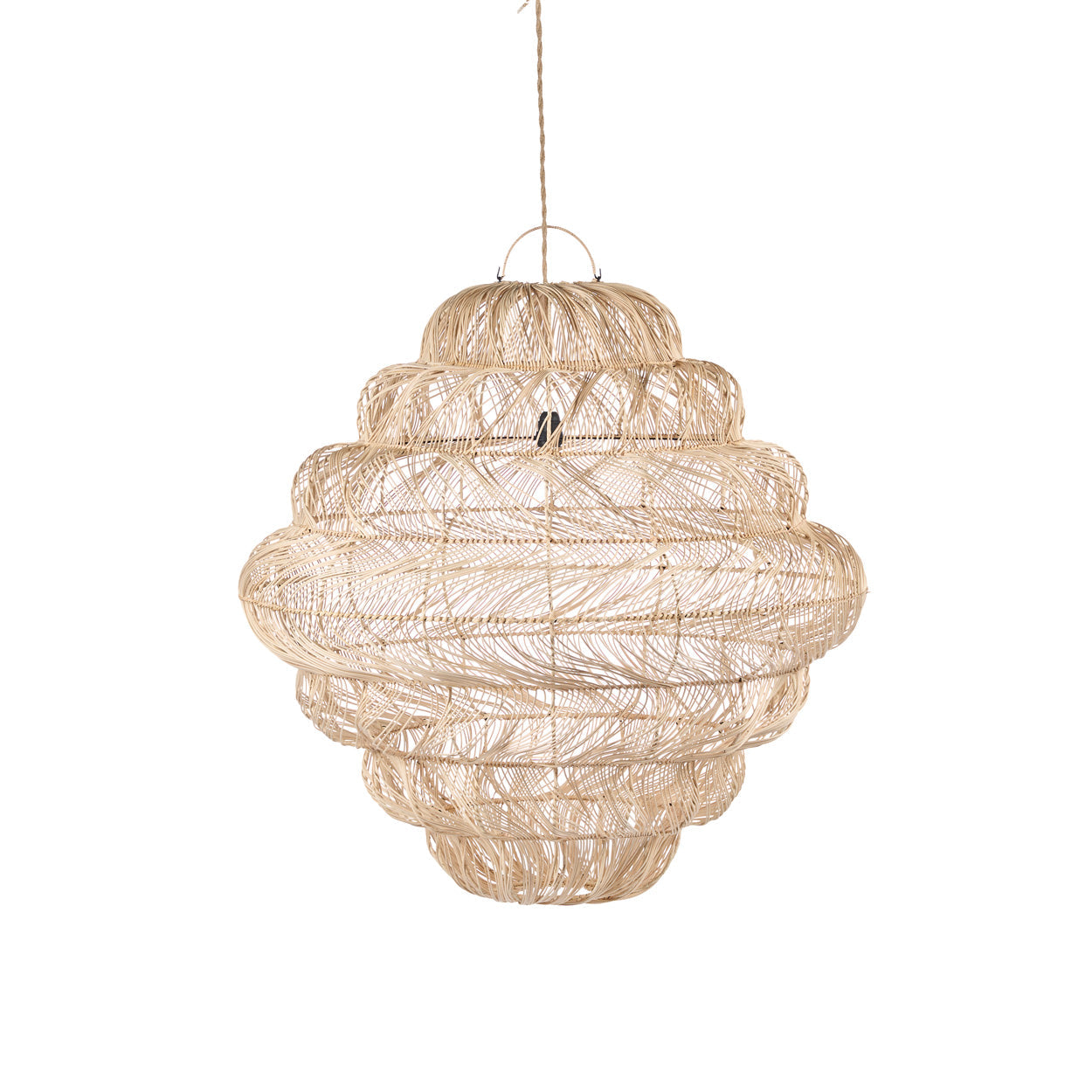 De Aurora Puff Pendel - Naturel - XL