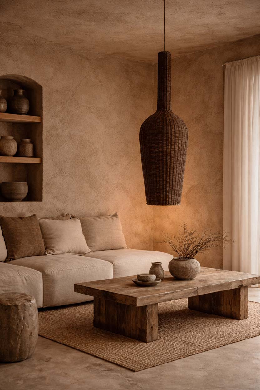 De Amphora-hanglamp - Donker walnoot - XXL