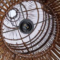De Oasis Tower Hanglamp - Donker Walnoot - XL