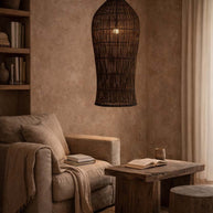 De Oasis Tower Hanglamp - Donker Walnoot - XL
