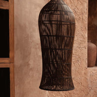De Oasis Tower Hanglamp - Donker Walnoot - XL