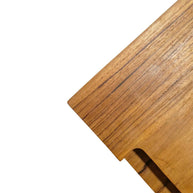 Teakhouten serveerbord - naturel