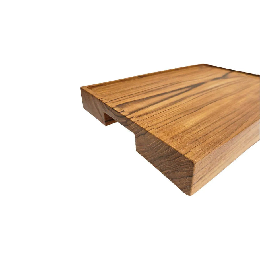 Teakhouten serveerbord - naturel