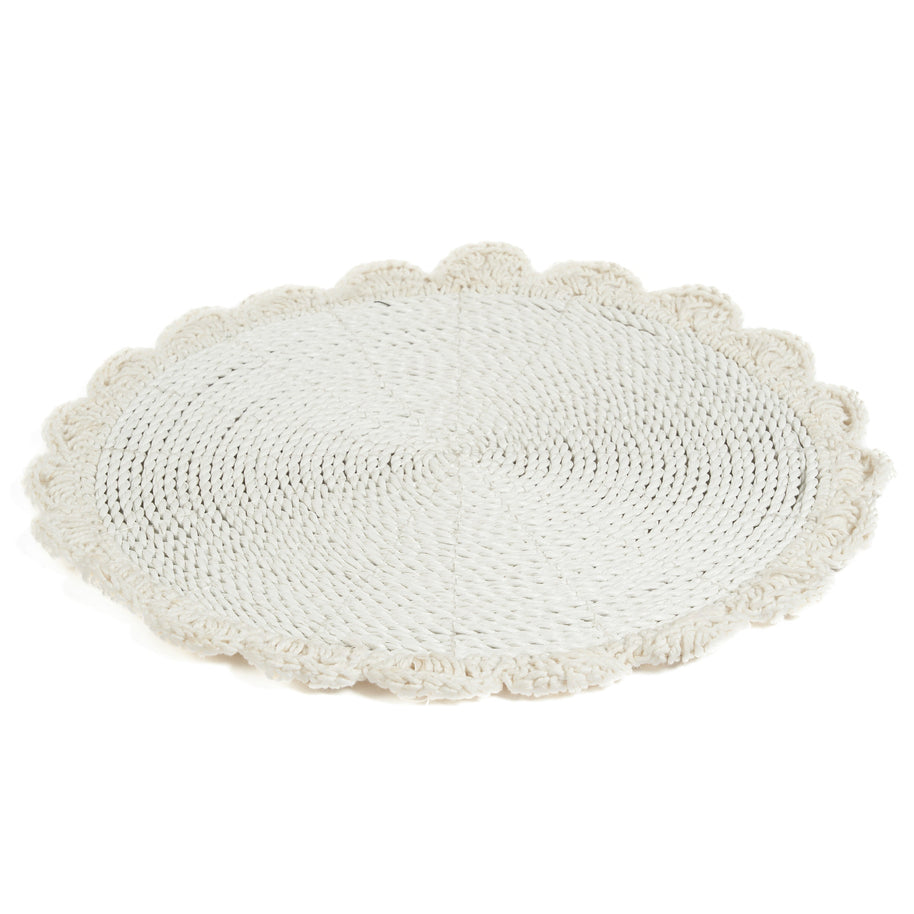 De Macramé Huwelijksplacemat - Naturel