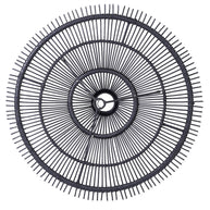 Sky-hanglamp - Zwart - XXL