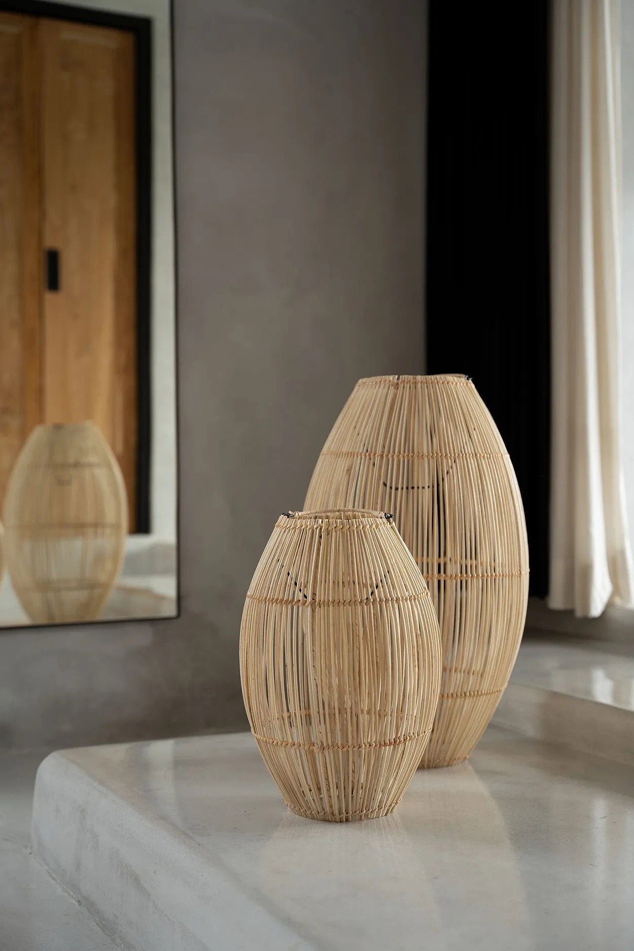 De Zuri-hanglamp - Naturel - M