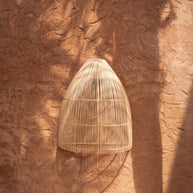De Lalo wandlamp - naturel - L