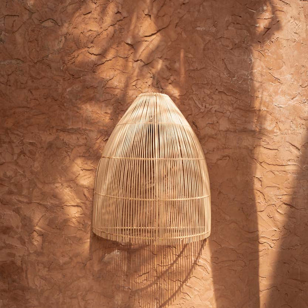De Lalo wandlamp - naturel - L