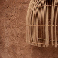 De Lalo wandlamp - naturel - L