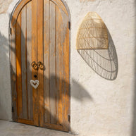 De Lalo wandlamp - naturel - L