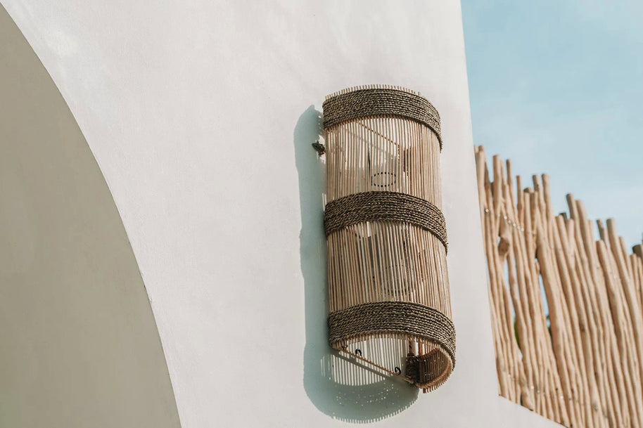 De Jalal Wandlamp - Naturel - M