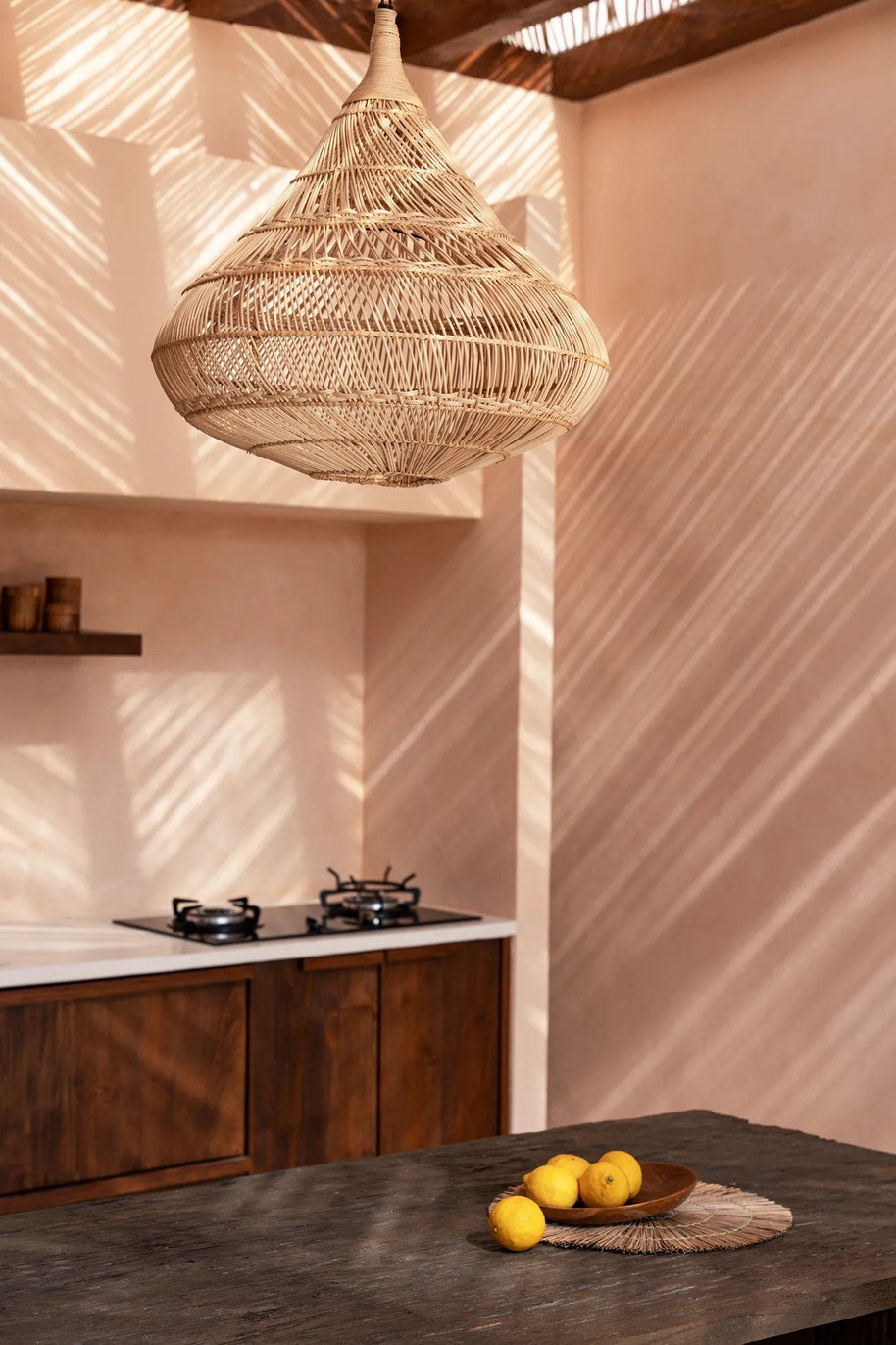 The Drop hanglamp - naturel - XL
