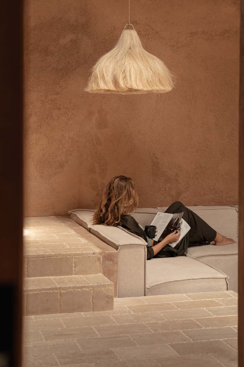 De Rami-hanglamp - Naturel - M
