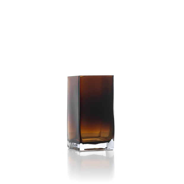 De Amber blokvormige vaas - Amber - S