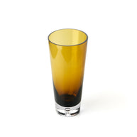 De Zonsonderganggloed-vaas - bruin-goud - L
