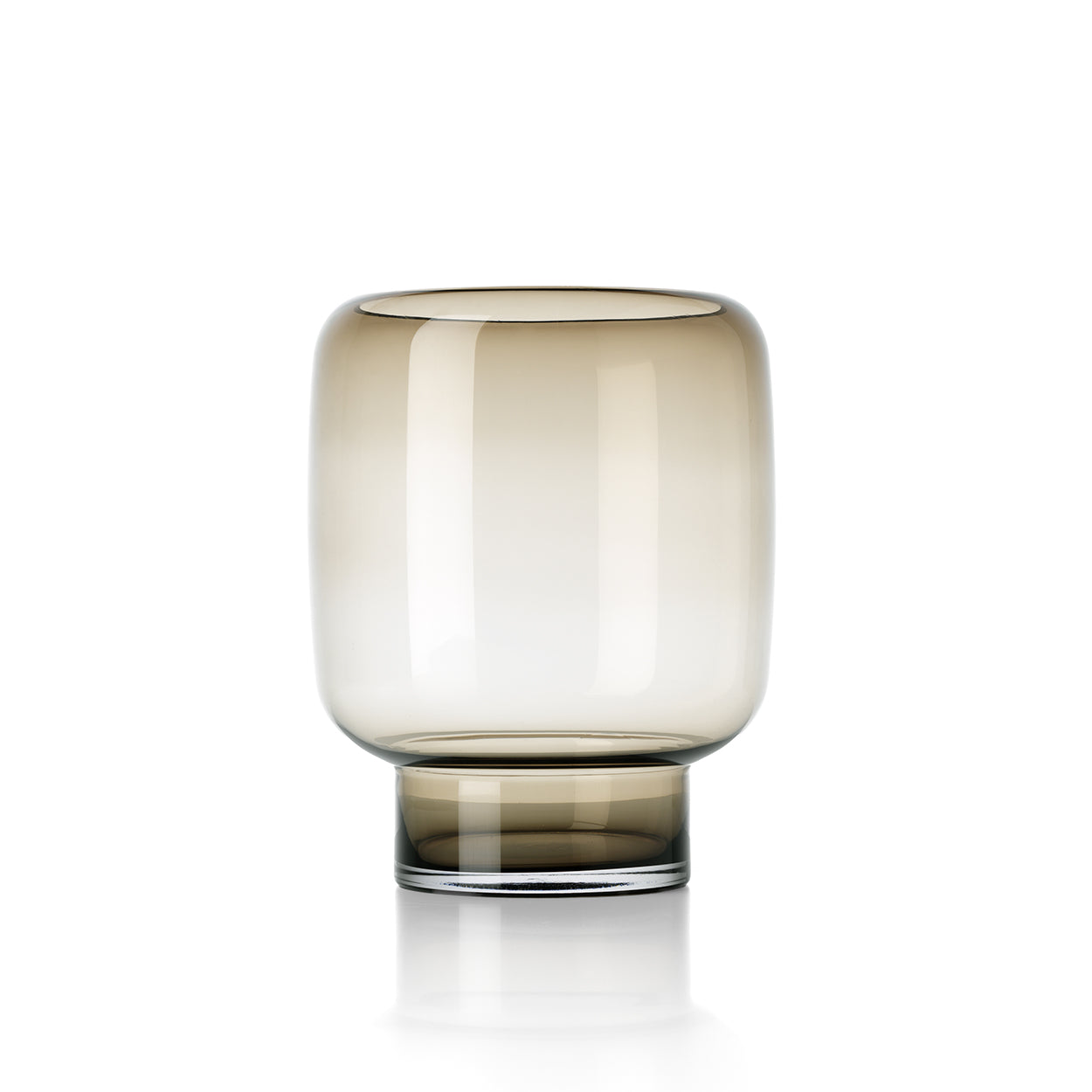 De Smoky Cube-vaas - Bruin - L