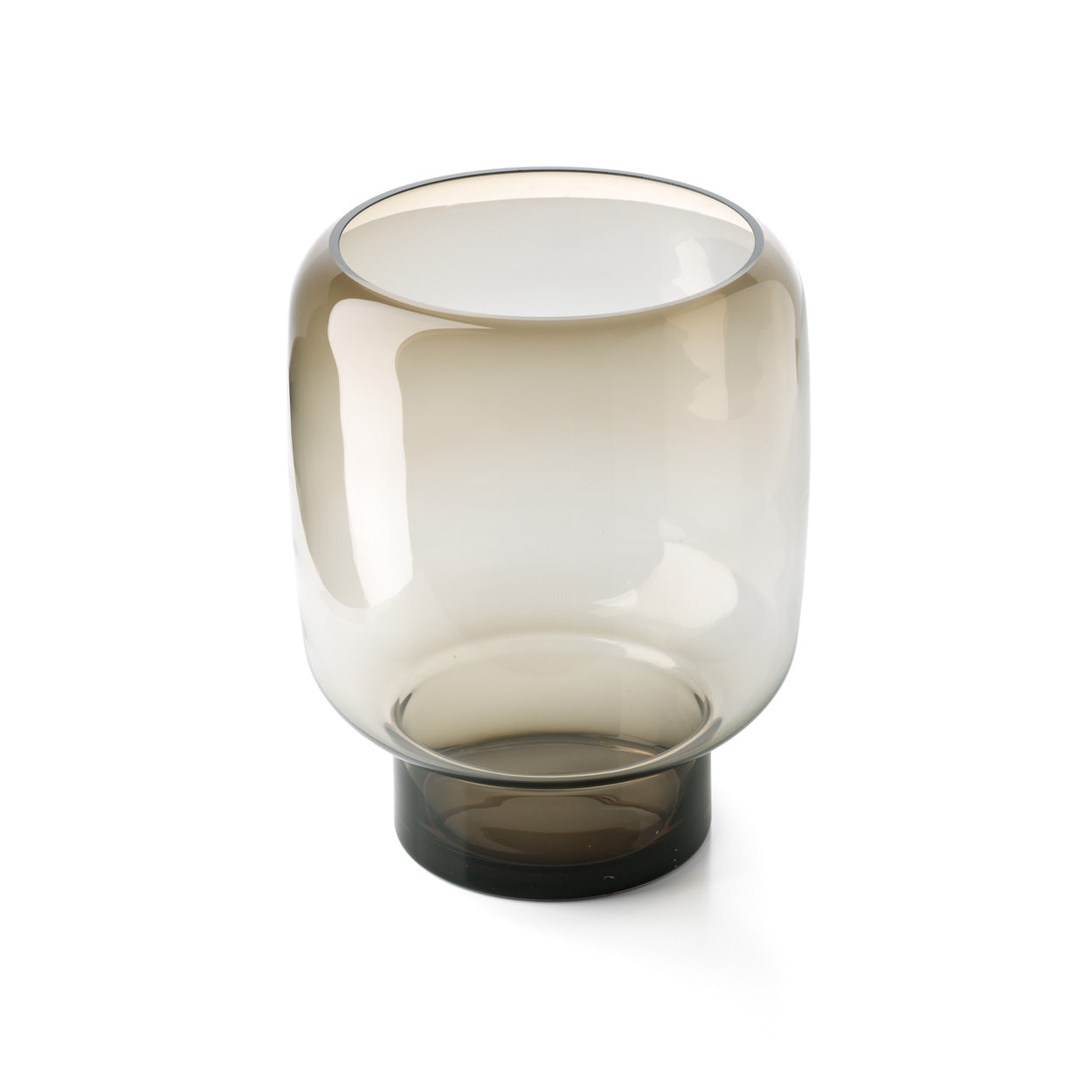 De Smoky Cube-vaas - Bruin - L