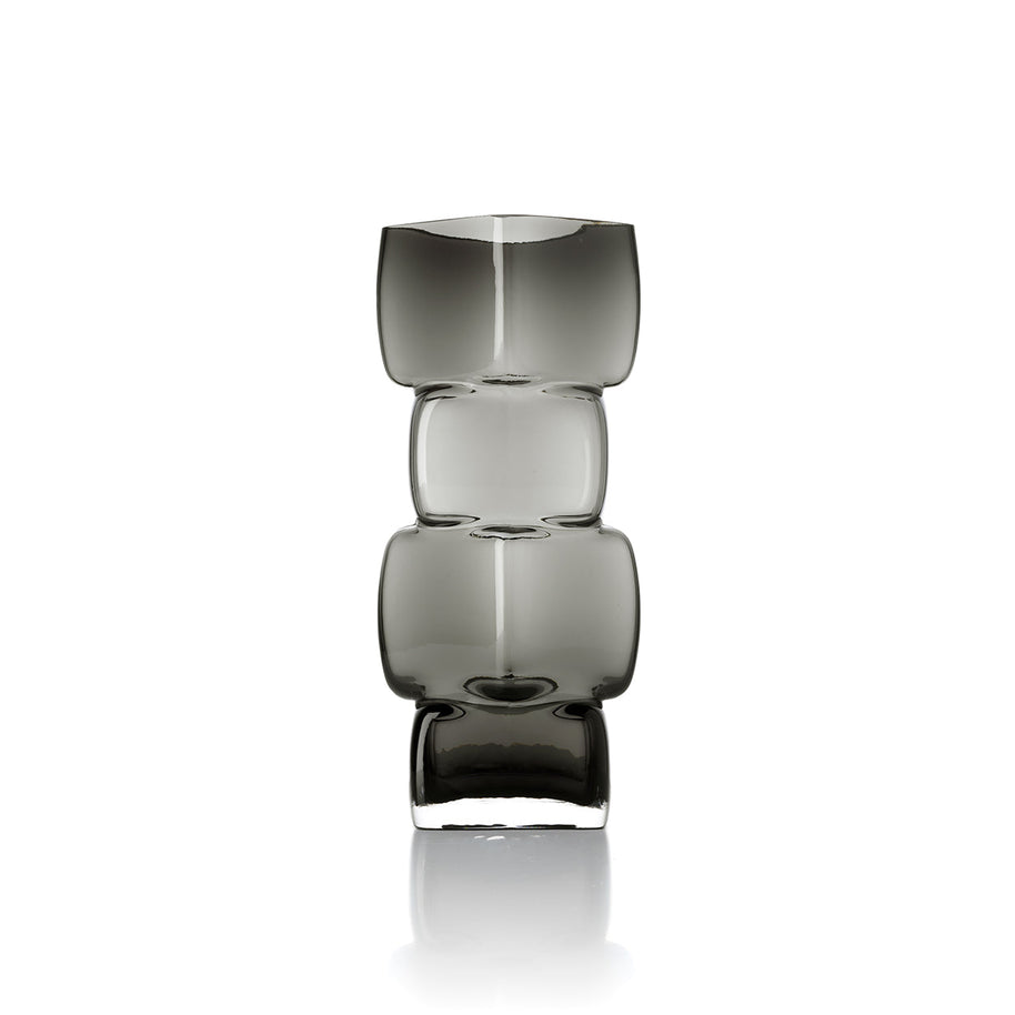 De Cubes Vaas - Donkergrijs - L