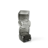 De Cubes Vaas - Donkergrijs - L