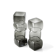 De Cubes Vaas - Donkergrijs - L