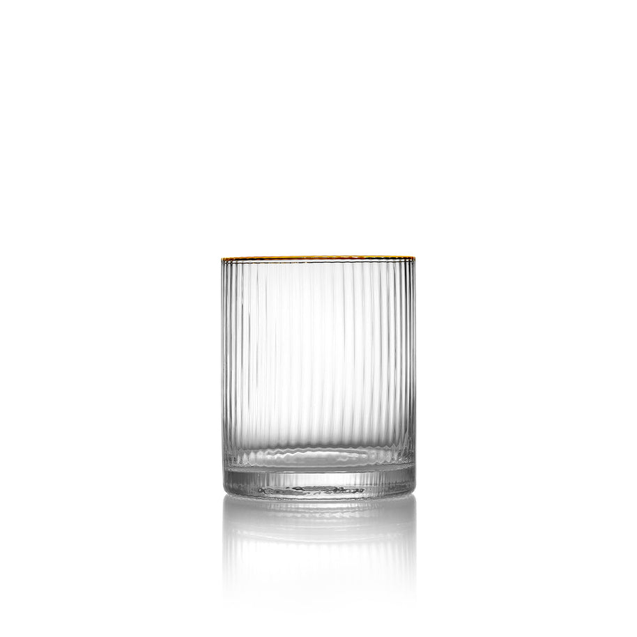 The Golden Sip lowballglas - Natuurlijk goud