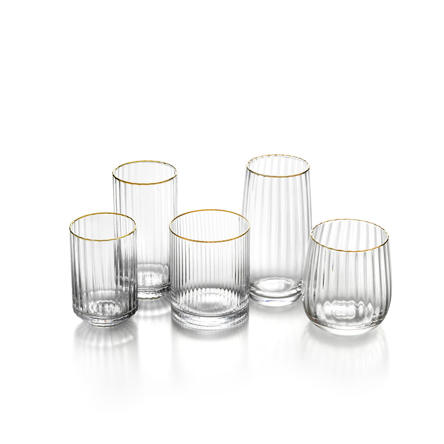 The Golden Sip lowballglas - Natuurlijk goud