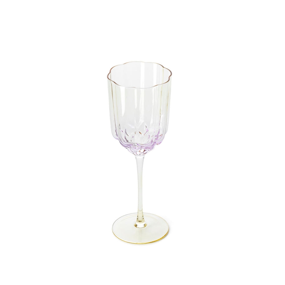 Het Pink Blush-wijnglas - roze